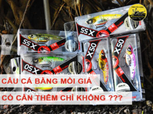 Câu Cá Bằng Mồi Giả Có Cần Thêm Chì Không ???