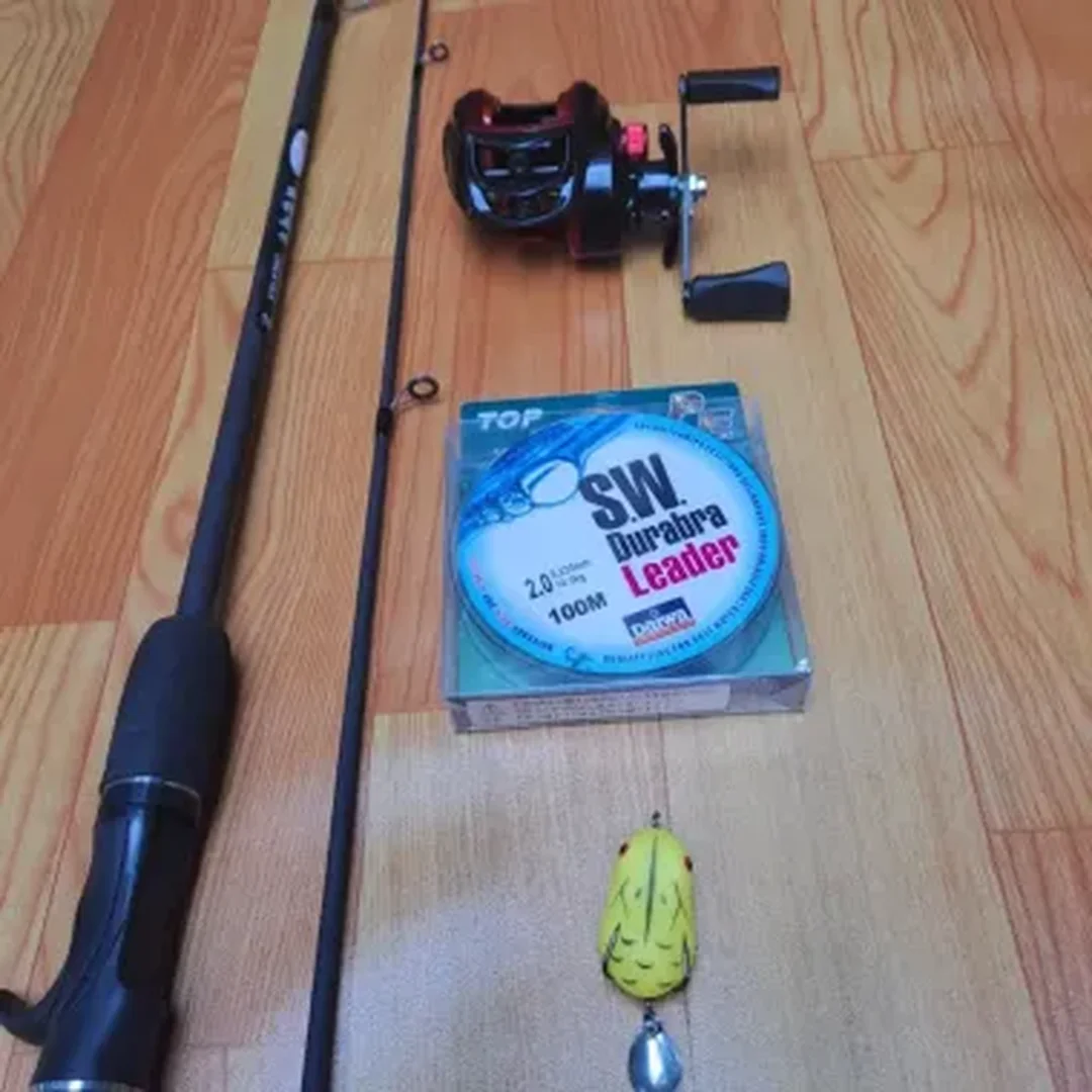 bộ cần câu lure cần máy ghép sai thông số dễ mệt tay