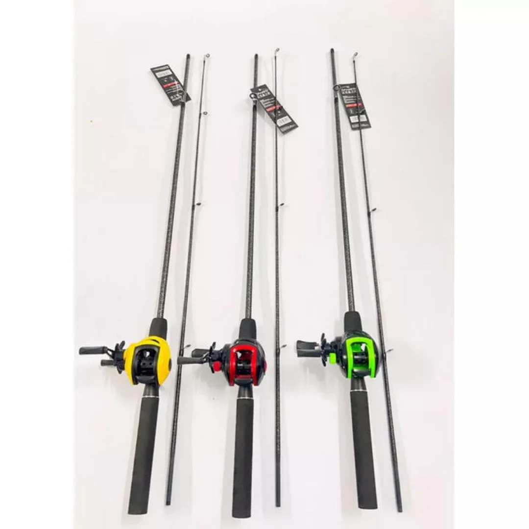 bộ cần câu lure giá rẻ cần kiểm tra khoen máy và dây trước khi mua