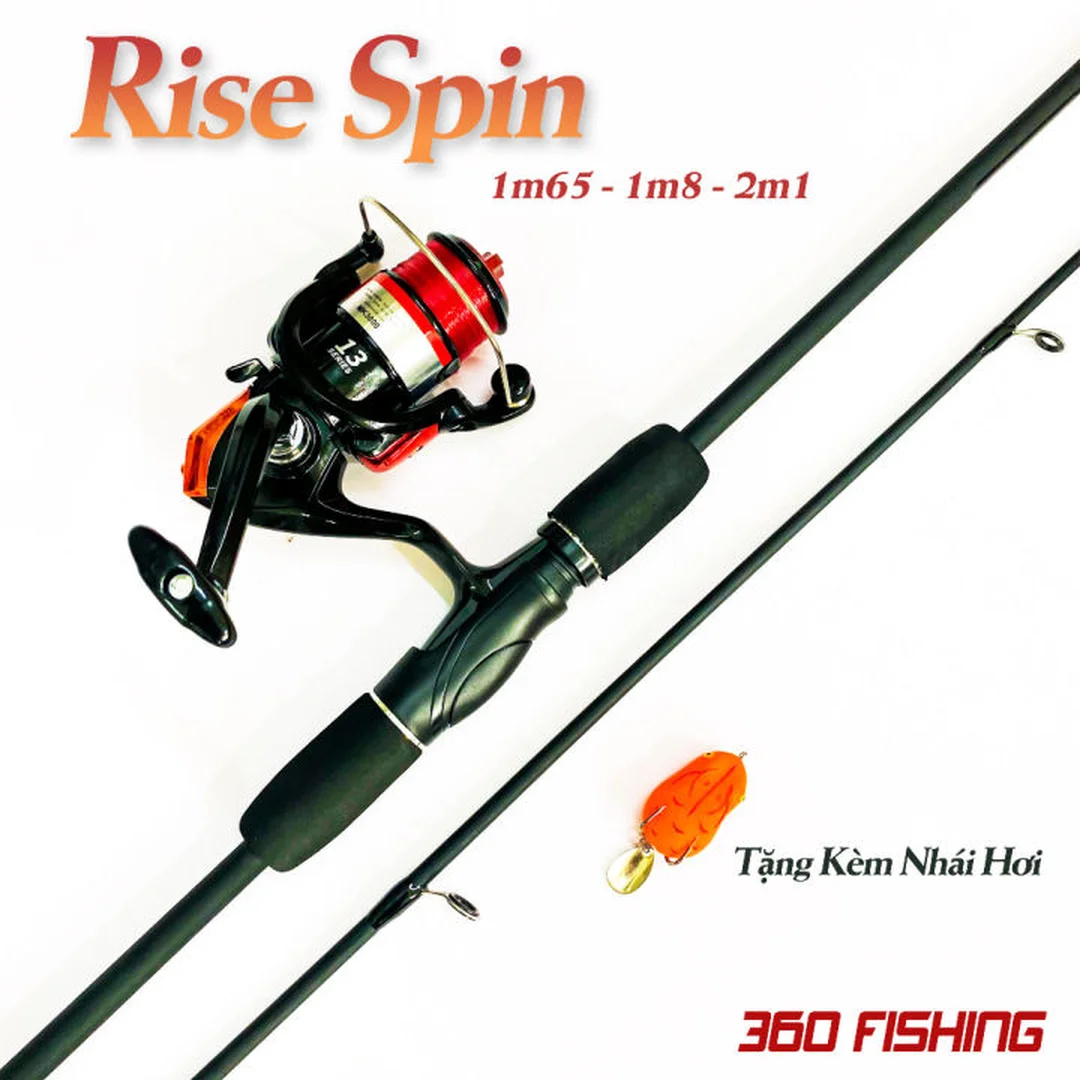 bộ cần câu lure giá rẻ phù hợp câu cá lóc bờ kênh