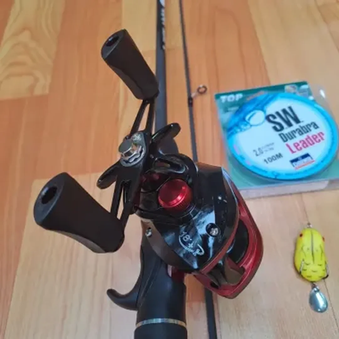 bộ cần câu lure theo địa hình nước ngọt và nước lợ