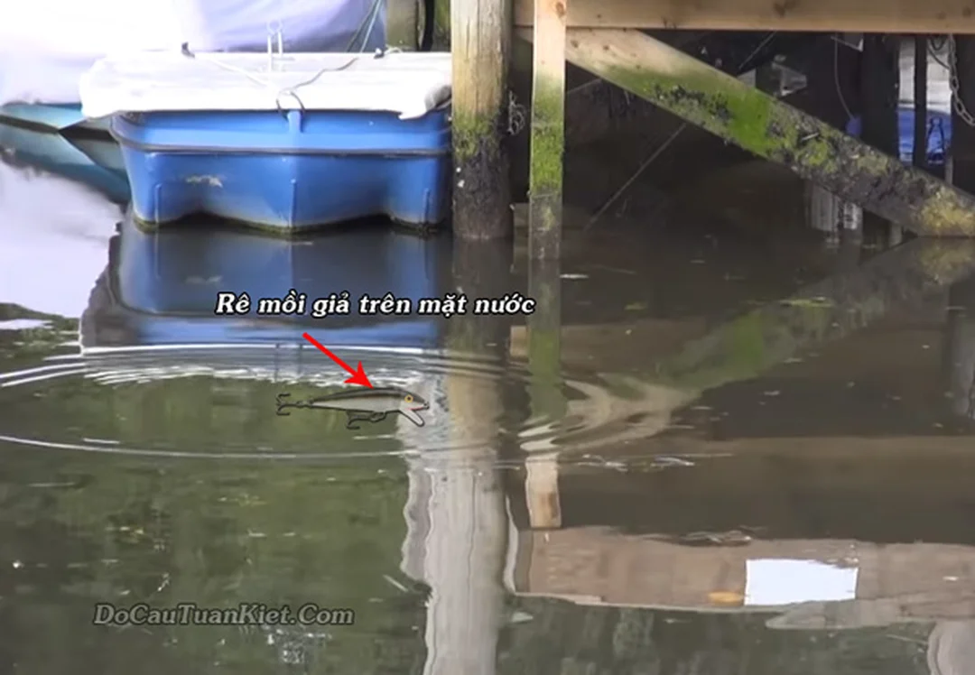 cách câu lure mồi chìm - hình minh họa 2