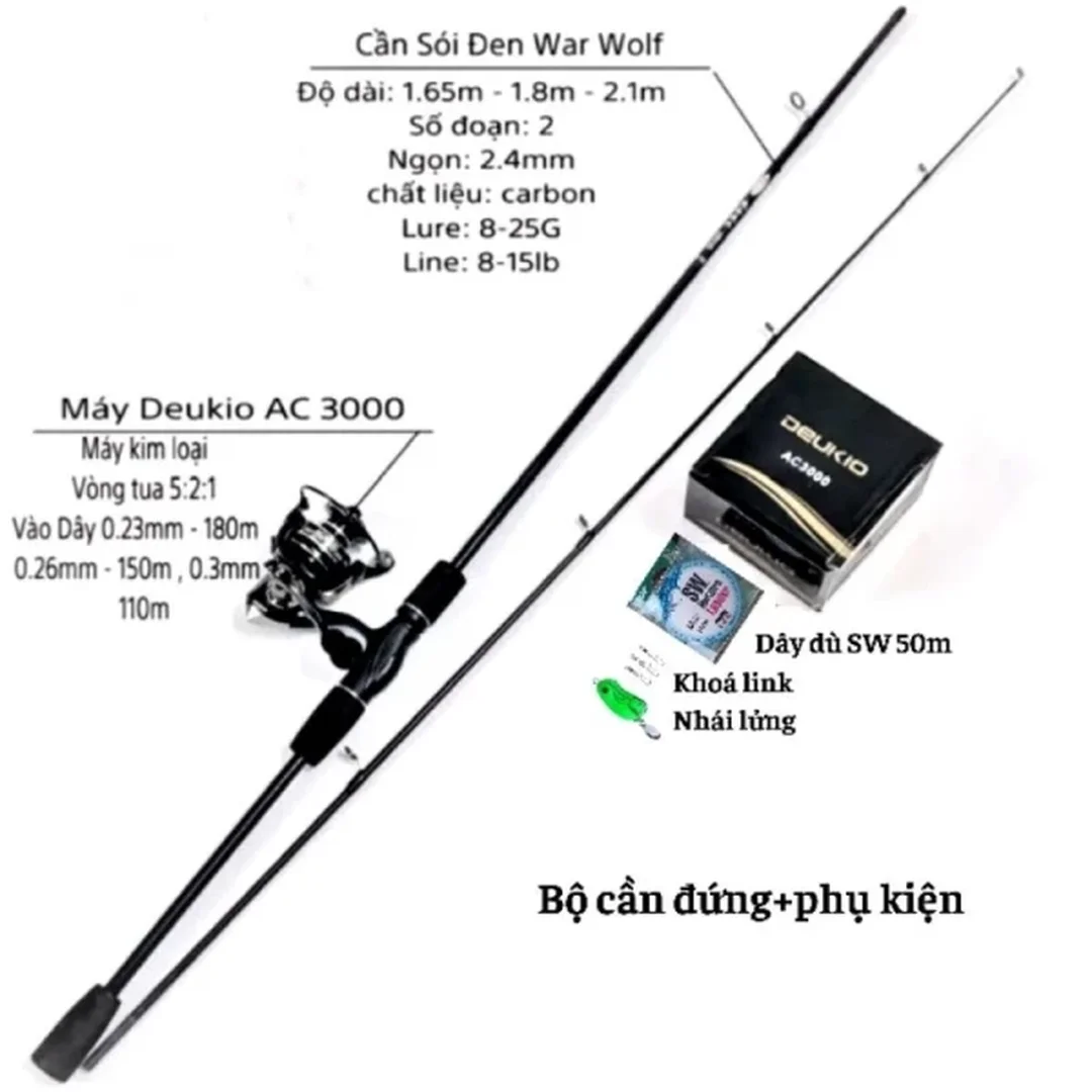 cách chọn cần câu lure cá lóc tránh quăng mệt hụt cá