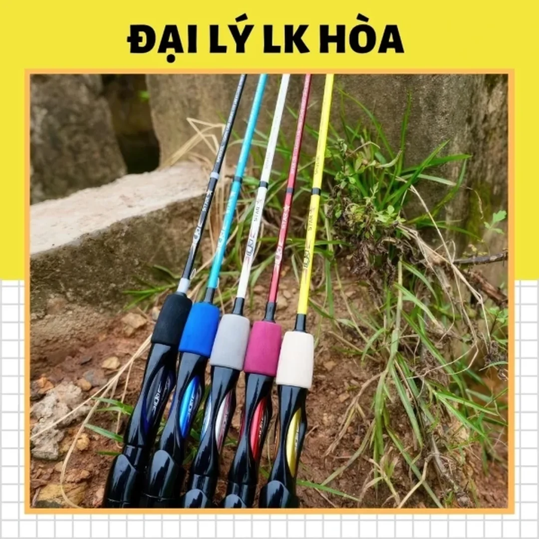 cần câu lure 1 khúc với thông số chiều dài và tải mồi