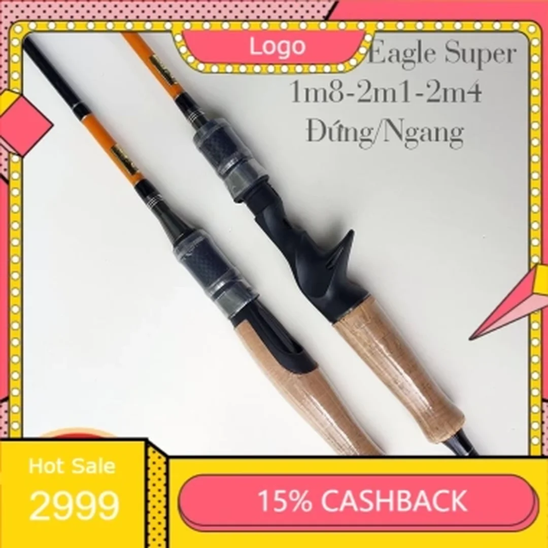 cần câu lure 2 ngọn cho người mới tập lure cá lóc