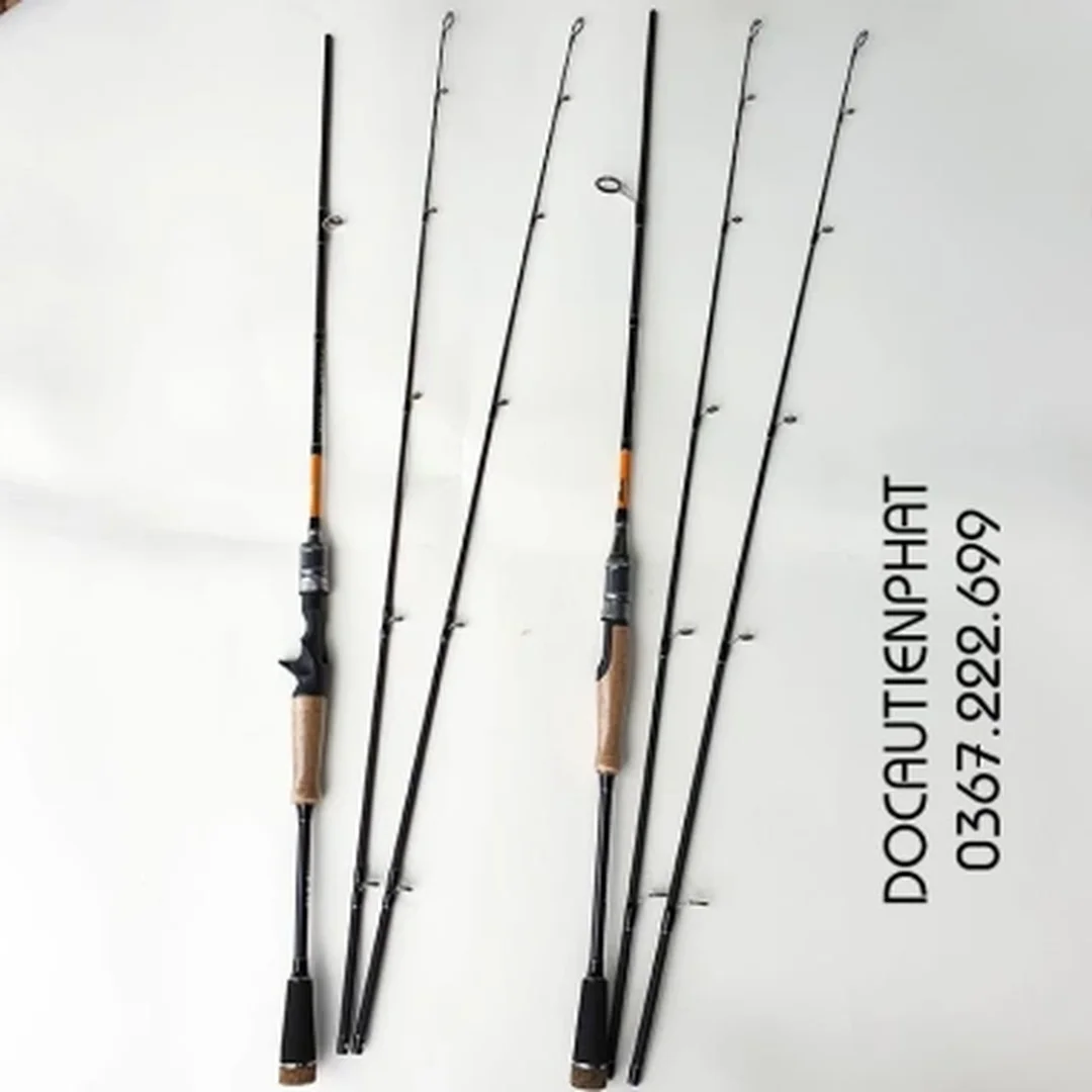cần câu lure 2 ngọn nhiều chiều dài 1m8 2m1 2m4