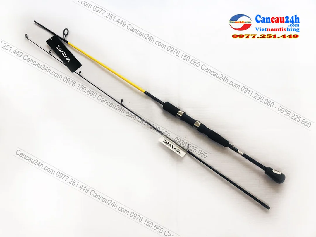 cần câu lure cá lóc daiwa crossfire chiều dài 1m98 cho bờ kênh