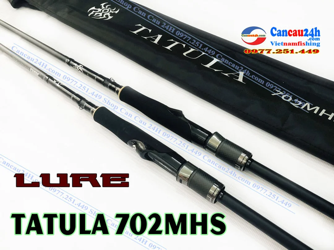 cần câu lure cao cấp Daiwa Tatula 2 khúc cho câu cá lóc