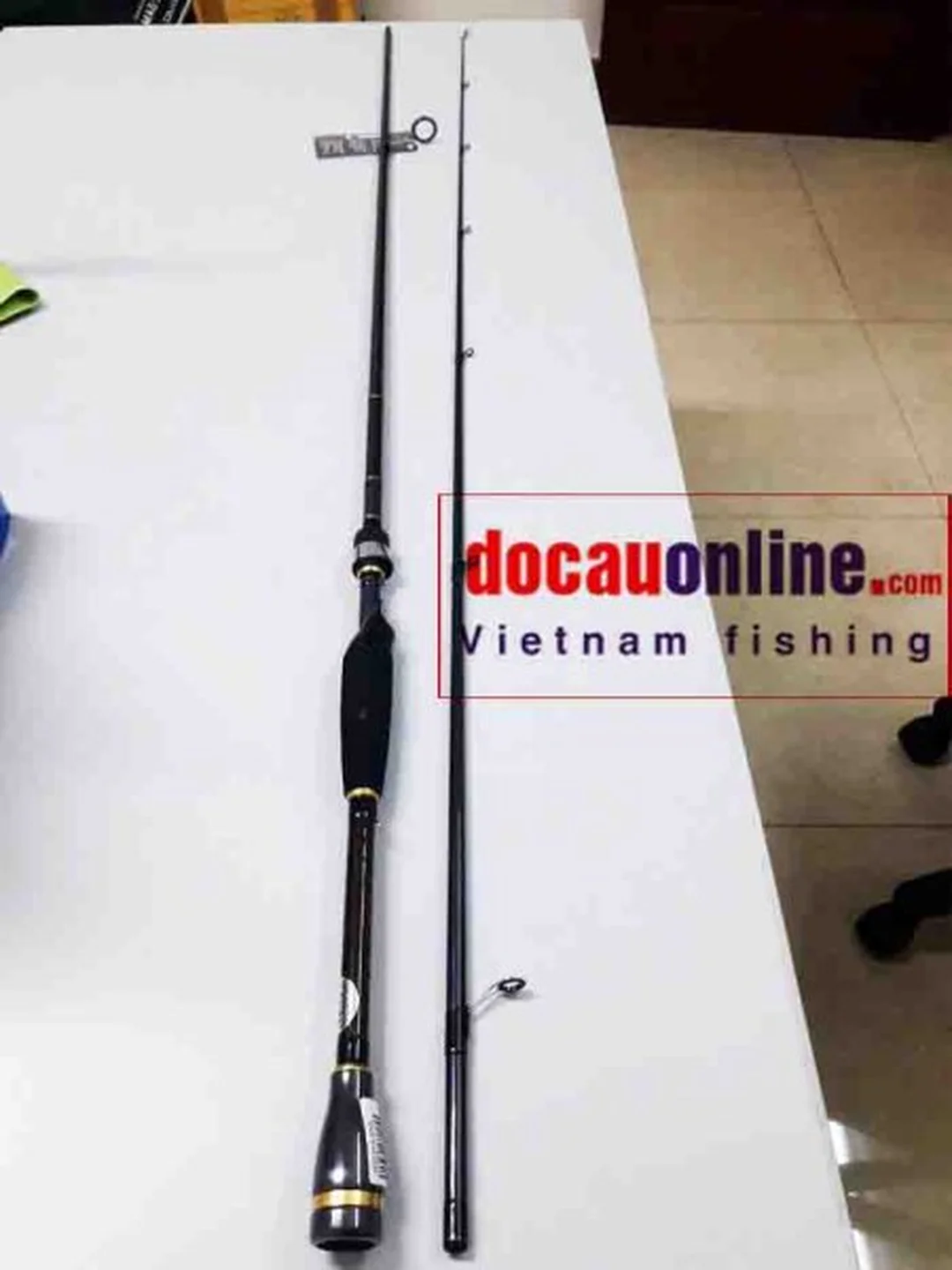 cần câu lure máy dọc khi test combo trước buổi câu