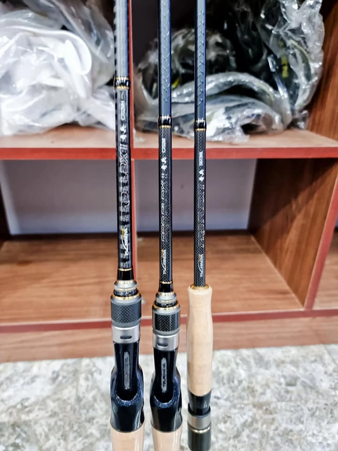 cần câu lure máy ngang Proflex II dùng khoen Fuji Alconite