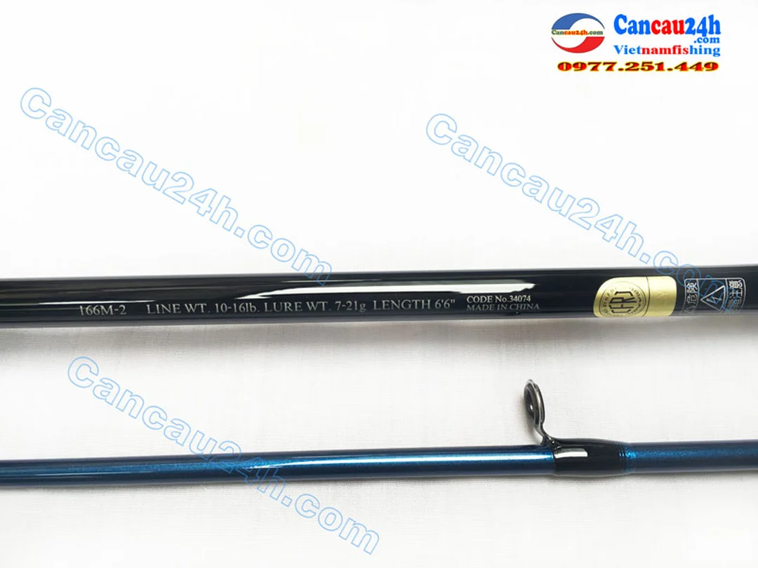 cần câu lure shimano bass one R 166M-2 cho câu cá lóc máy ngang