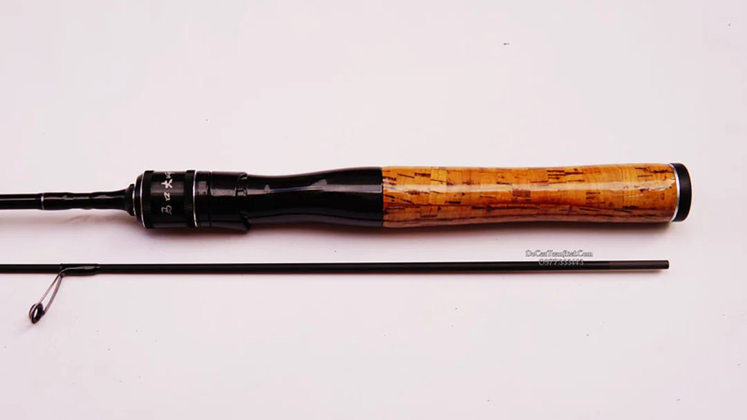 cần câu lure suối UL cán gỗ cho suối nhỏ