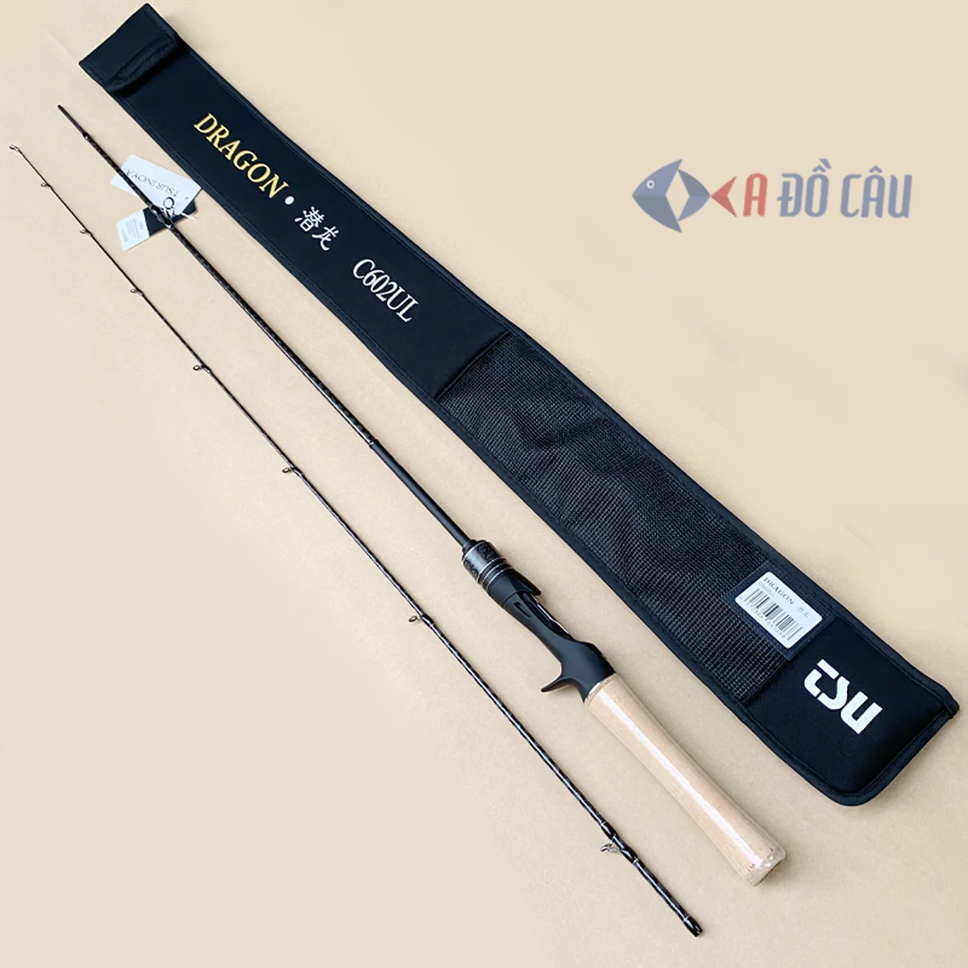 cần câu lure ul giá rẻ Dragon C602UL phần ngọn và khoen