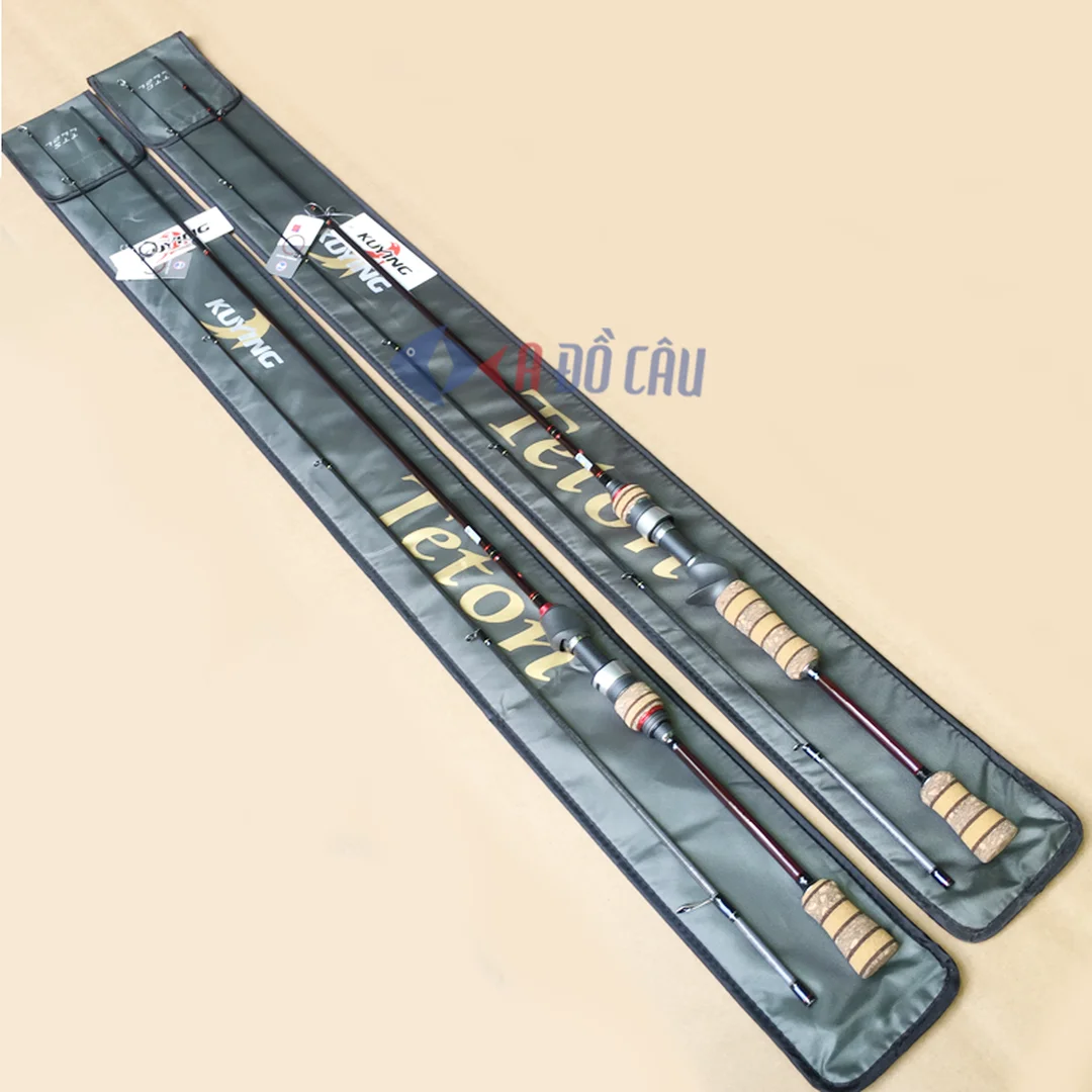 Cần câu lure ultra light Kuying Teton 662L thiên về L