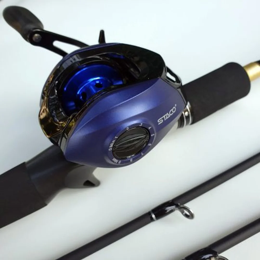 combo cần câu lure máy ngang Shimano dùng cho địa hình kênh ruộng