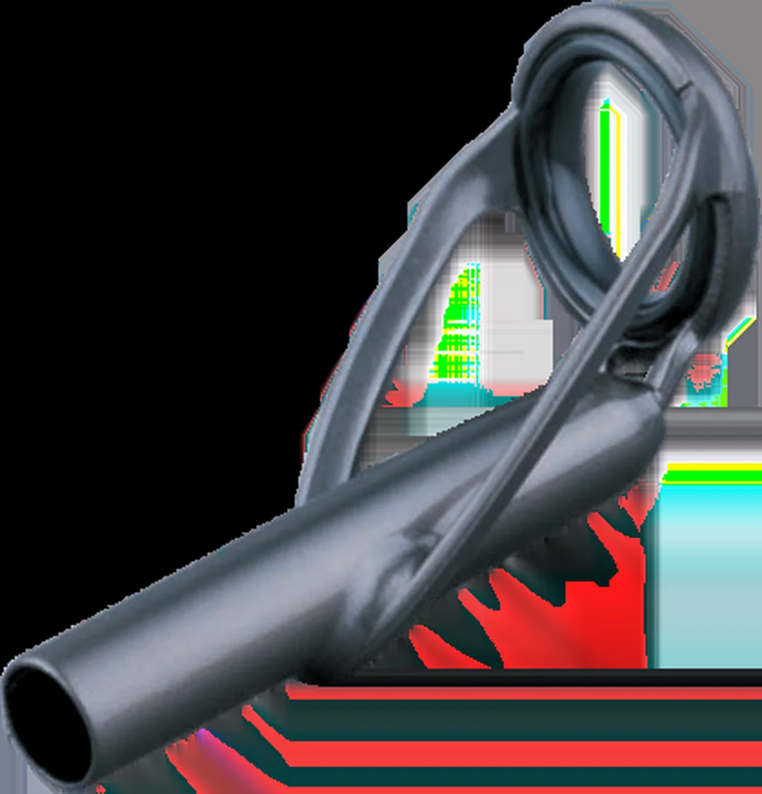 Khoen cần câu lure dạng top guide với khung inox cho spinning và casting