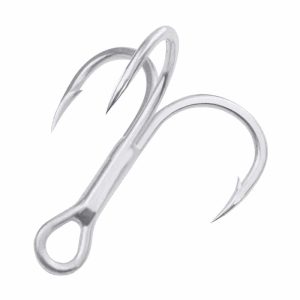 Lưỡi Câu BKK 3X Màu Trắng Vào Mồi Cá Giả Size #4 #6 #8 #10