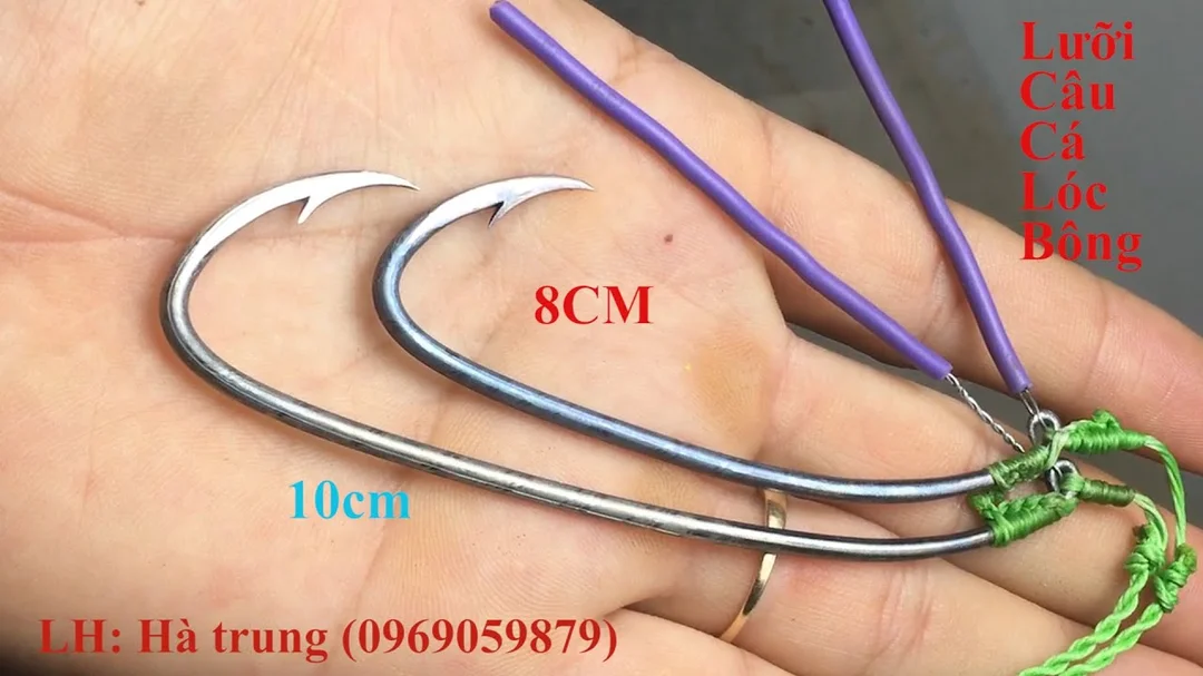 lưỡi câu cá lóc nhạy nhất cho mồi nhái và cá sắt