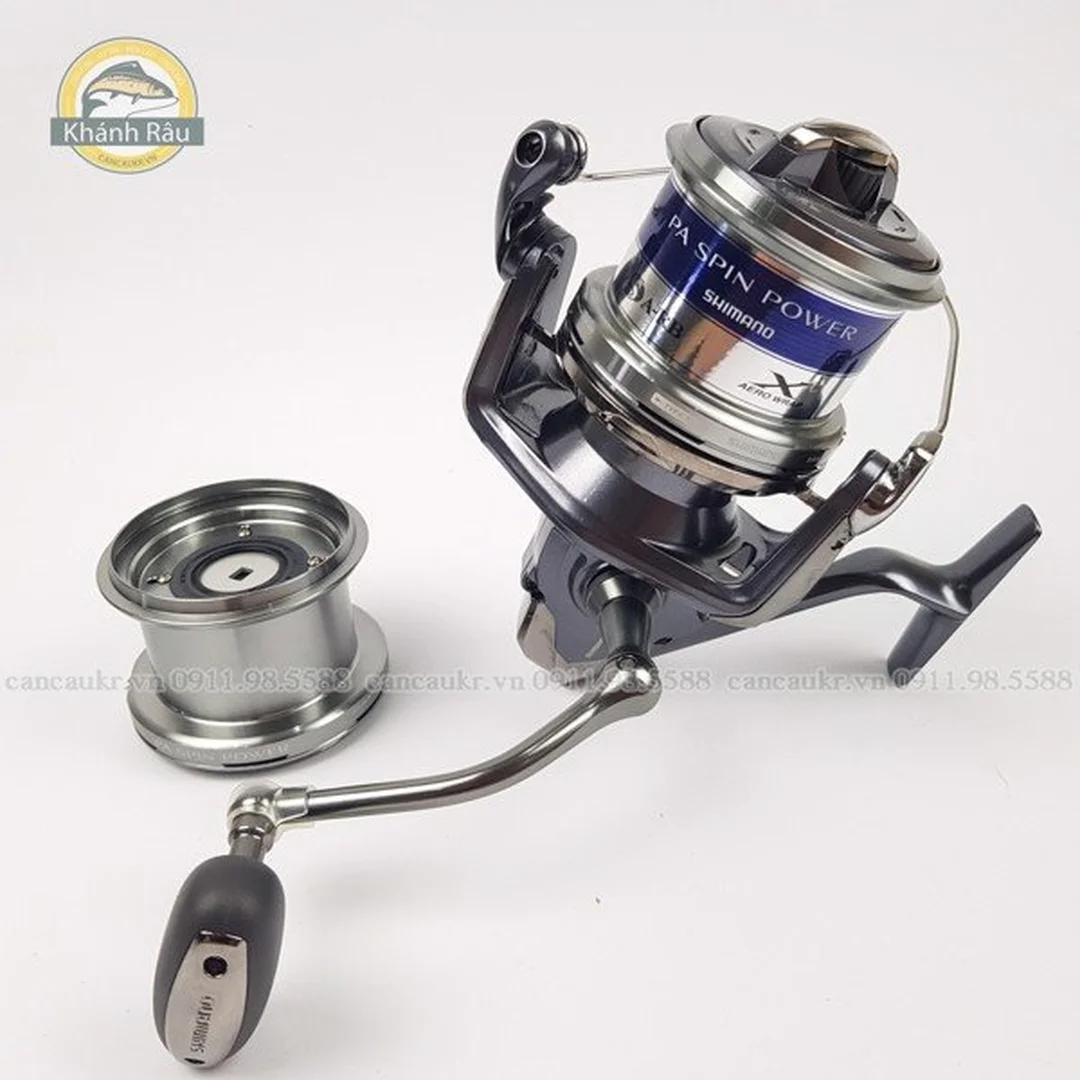 máy câu cá lóc Shimano Caius và SLX cho máy ngang