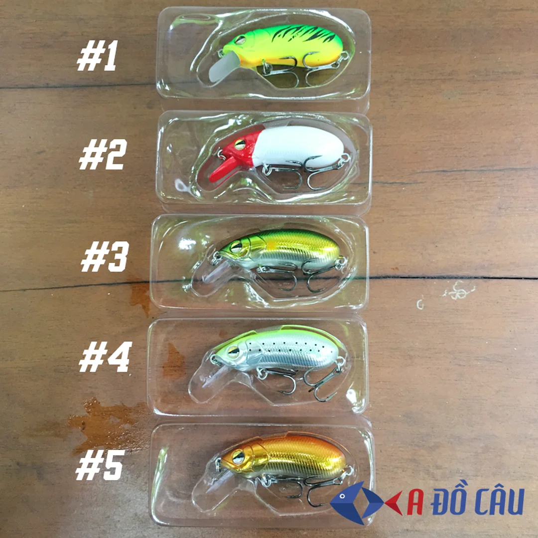mồi câu cá lóc nhạy nhất CC50 cho tầng nước lửng