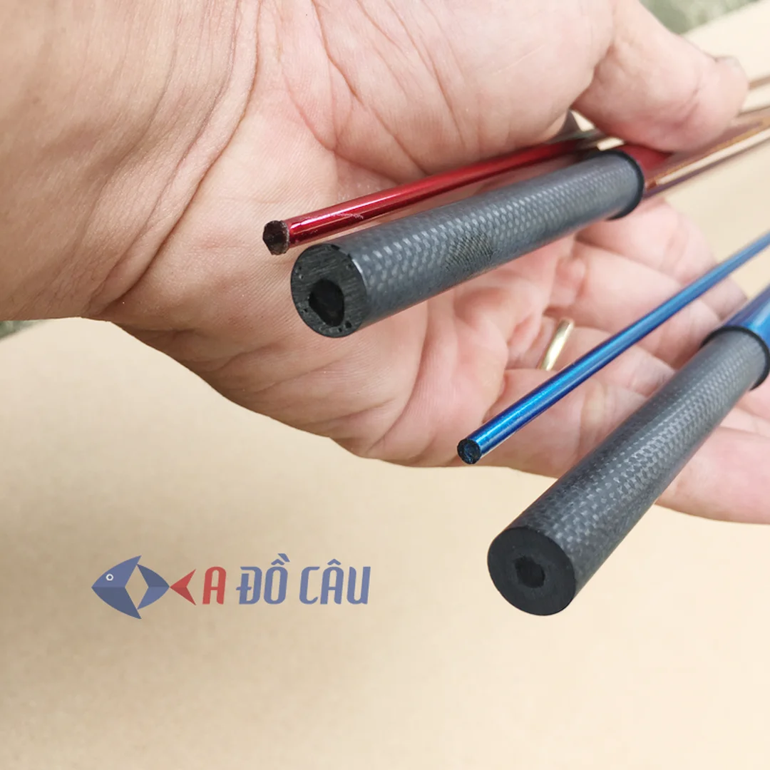 Phôi cần câu lure Monster Ultra carbon phôi cần câu lure Monster Ultra carbon màu đen