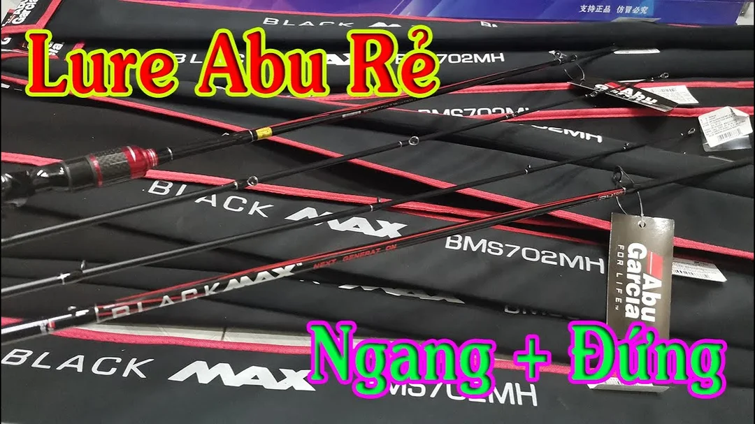 Review Cần Lure Abu Garcia Máy Ngang Và Máy Đứng Giá Rẻ