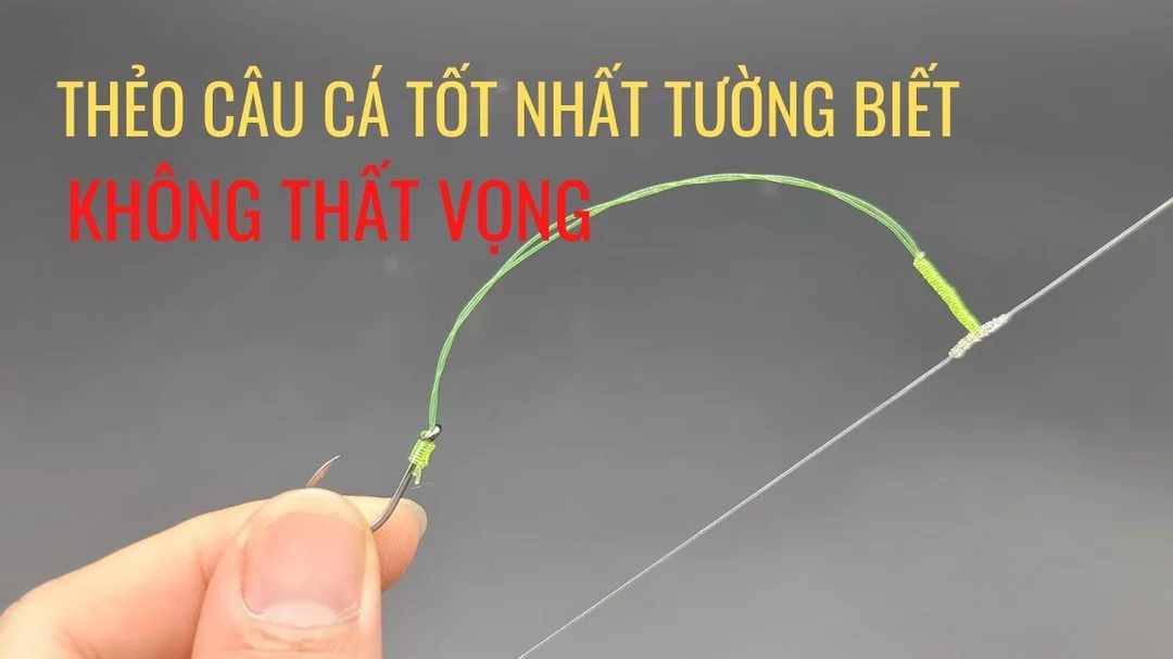 so sánh nút Palomar Uni Rapala khi buộc lưỡi câu cá lóc
