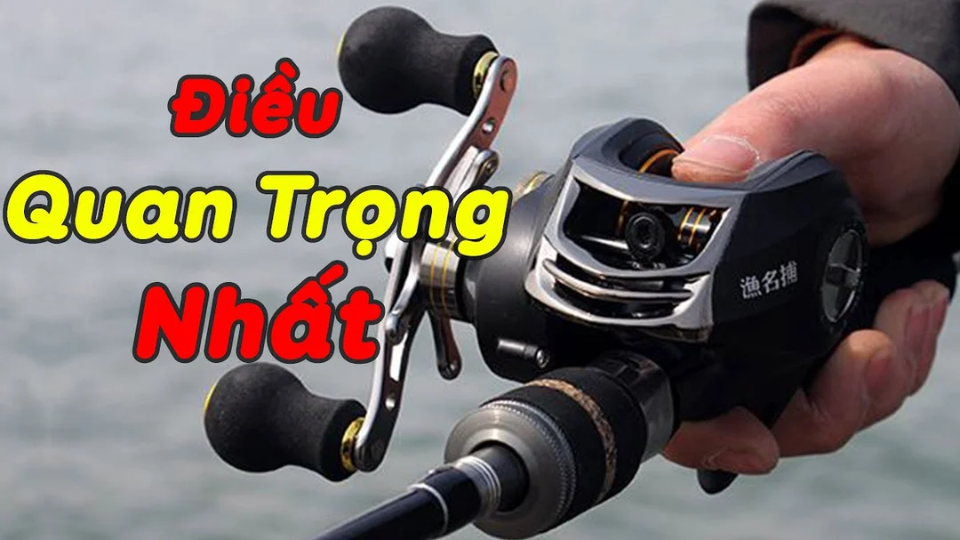 video cách chọn bộ cần câu lure máy ngang