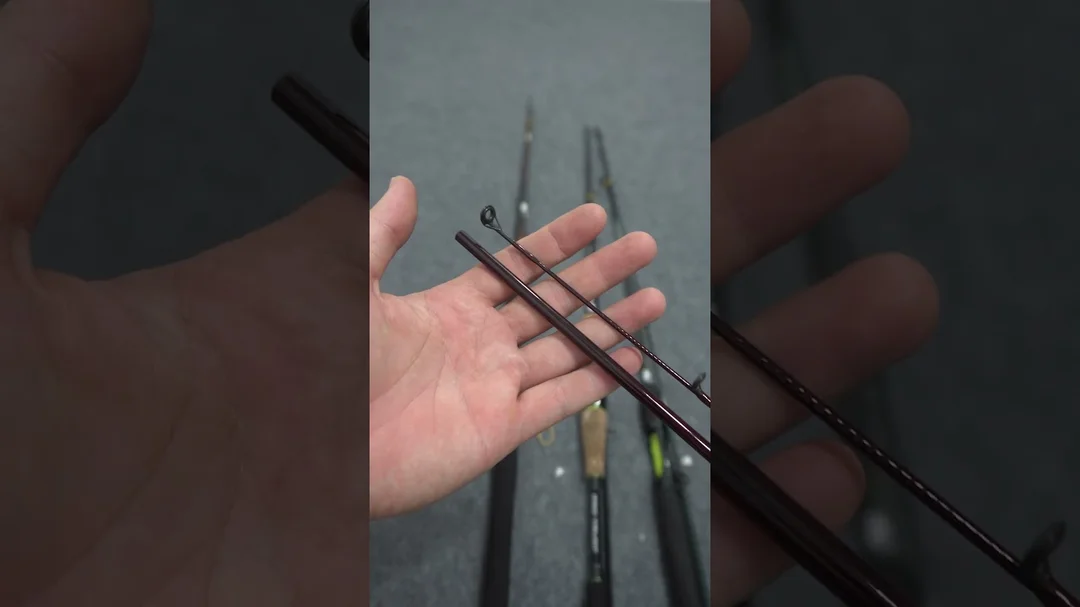 Video hướng dẫn xem cần câu Daiwa 1m8 lure máy ngang và thông số cần ngắn