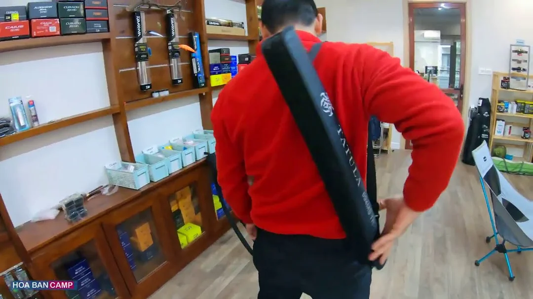 Video review cần lure 4 khúc Daiwa Tatula Traveller